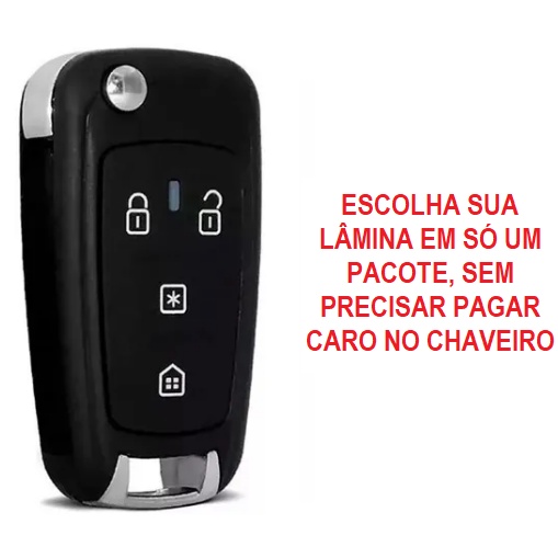 Capa Carcaça Reposição Chave Canivete Alarme Positron PX80 + Lâmina a Sua Escolha em Oferta na Shopee