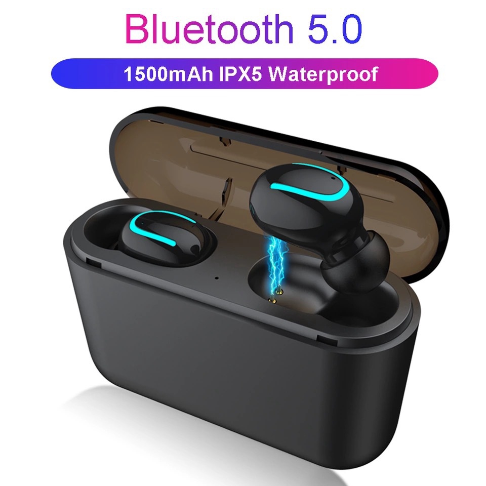 Fone De Ouvido Bluetooth Esportivo Est Recarga Sem Fio Binaal Hbq