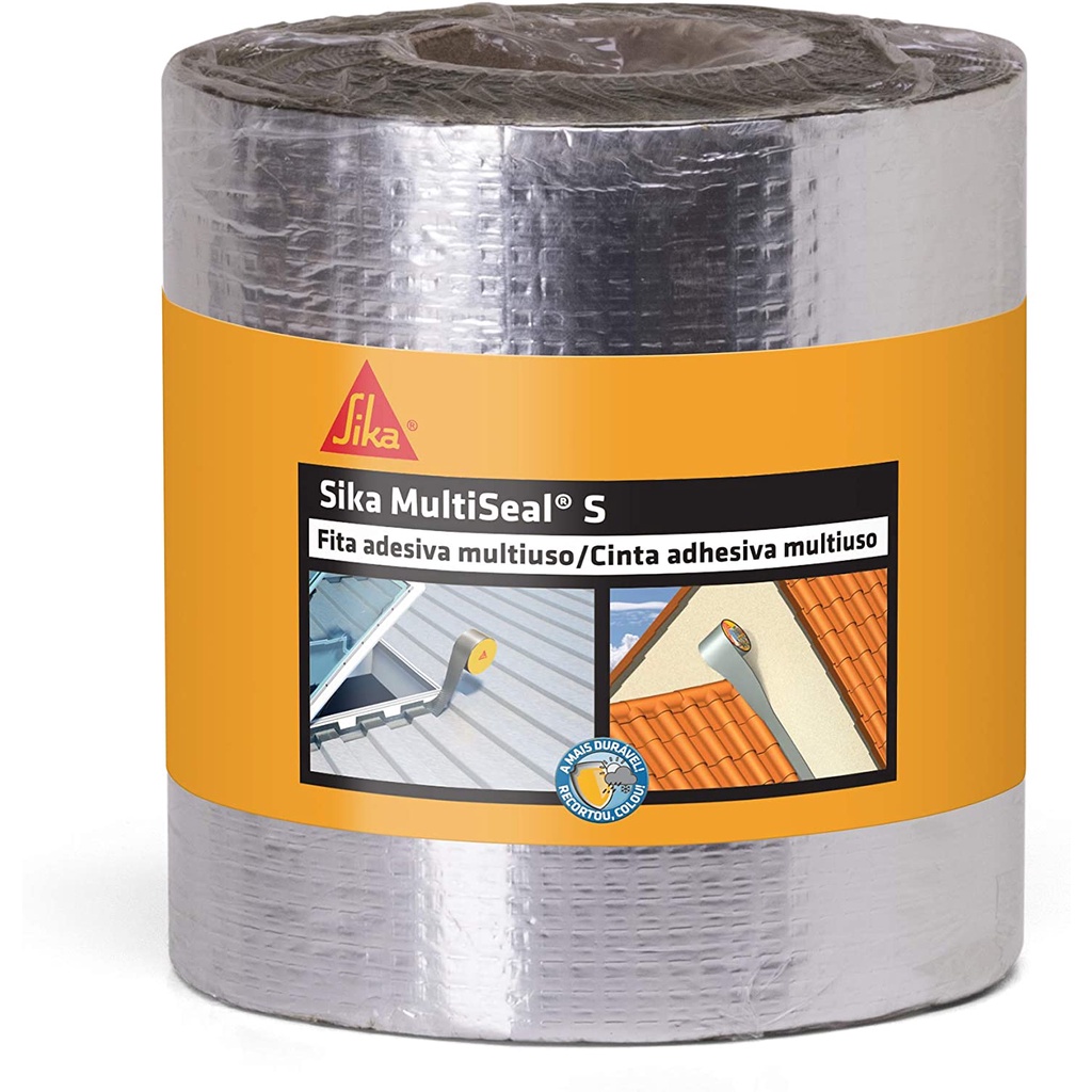 Sika MultiSeal, Fita Multiuso Autoaderente, Veda na Hora, Rolo 15cm x