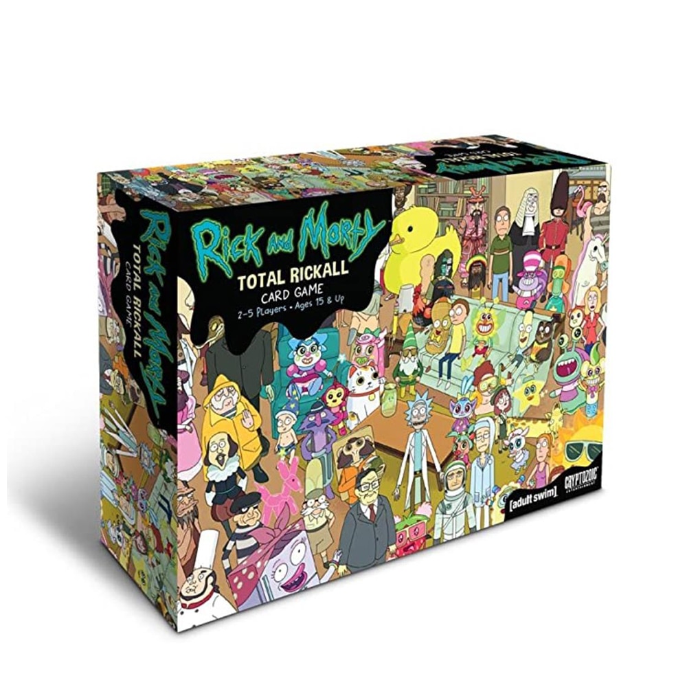 Jogo De Cartas Rick And Morty Total Rickll Cooperative | Shopee Brasil