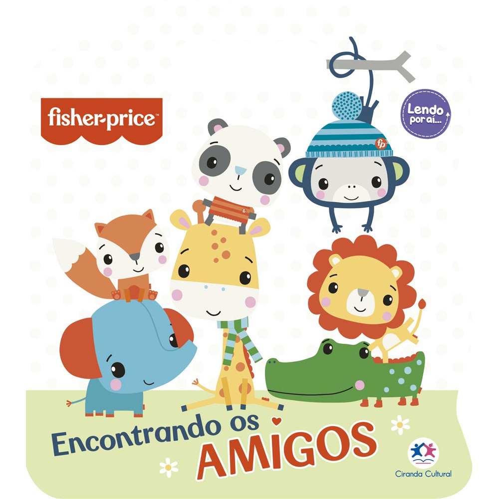 Livro Infantil - Fisher-Price - Encontrando os amigos em Oferta na Shopee