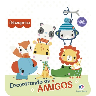 Livro Infantil - Fisher-Price - Encontrando os amigos em Oferta na Shopee