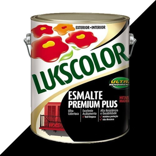 Tinta Esmalte Sintetico Brilhante 3,6l Lukscolor Tabaco