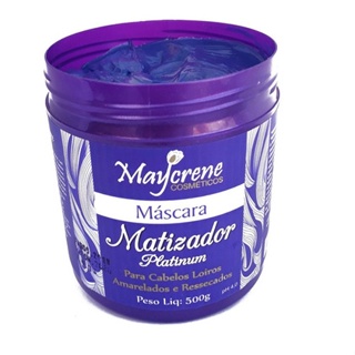Mascara matizadora platinum maycrene 500G em Oferta na Shopee