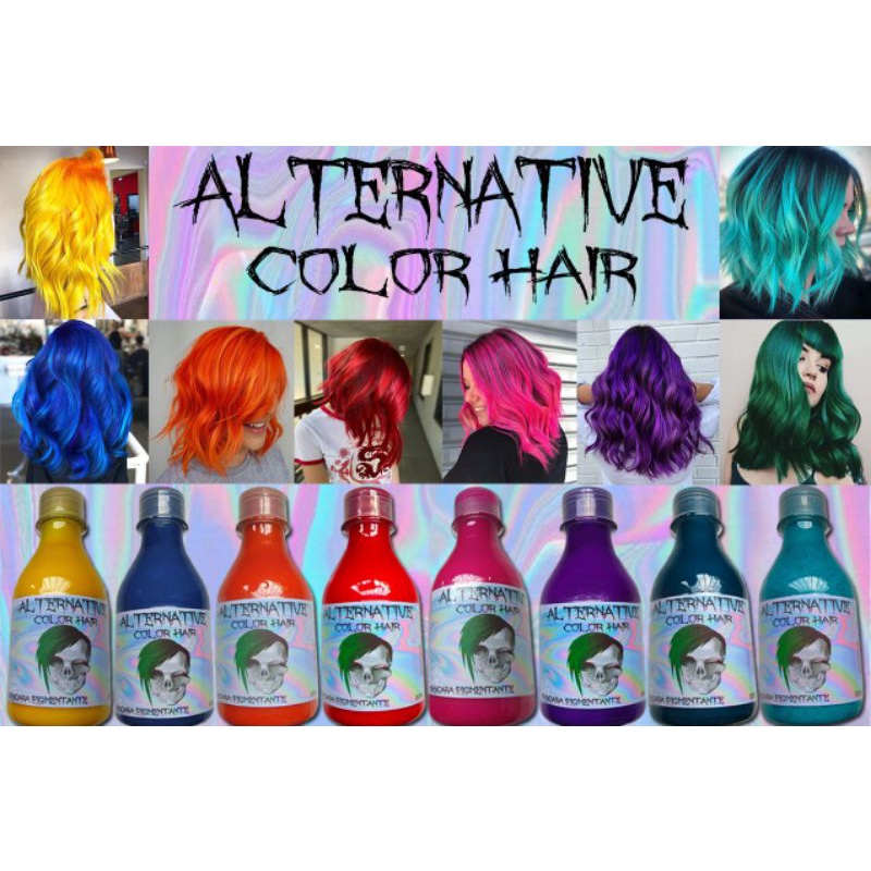 Máscara tonalizante pigmentante 200ml cabelos coloridos vegano