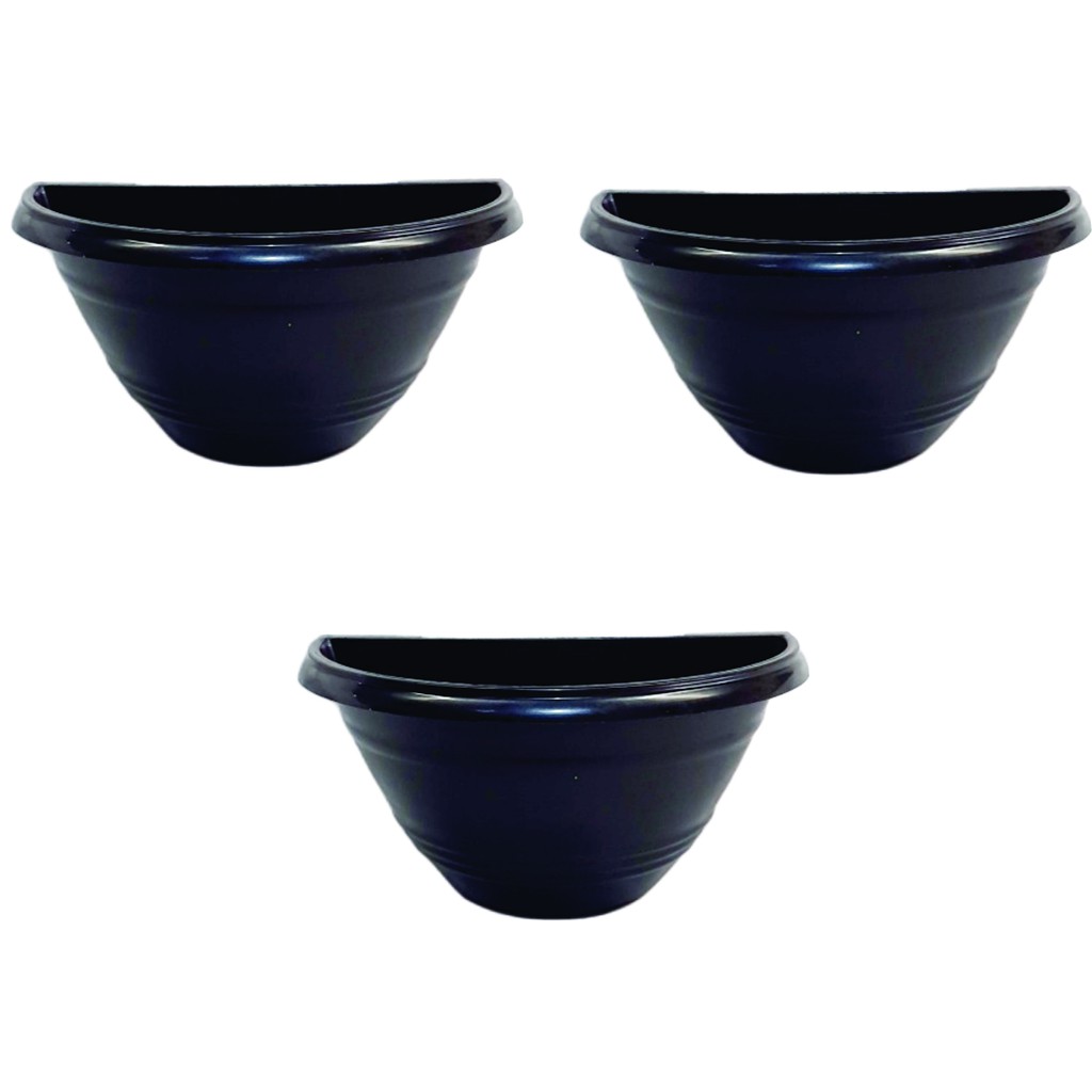 3 vasos de parede vaso de 1 litro vaso plástico de parede vaso para parede vaso para jardim vertical vaso de parece meia