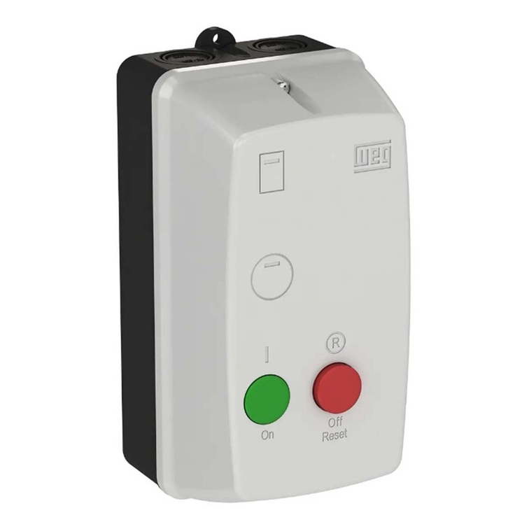 Chave Partida Direta Weg 1cv 220v Trifasico com rele Falta De Fase