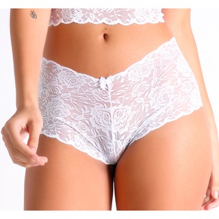 Kit 2 Caleçon Renda Lingerie Calcinha Calesson Feminina Lingerie Varejo 140