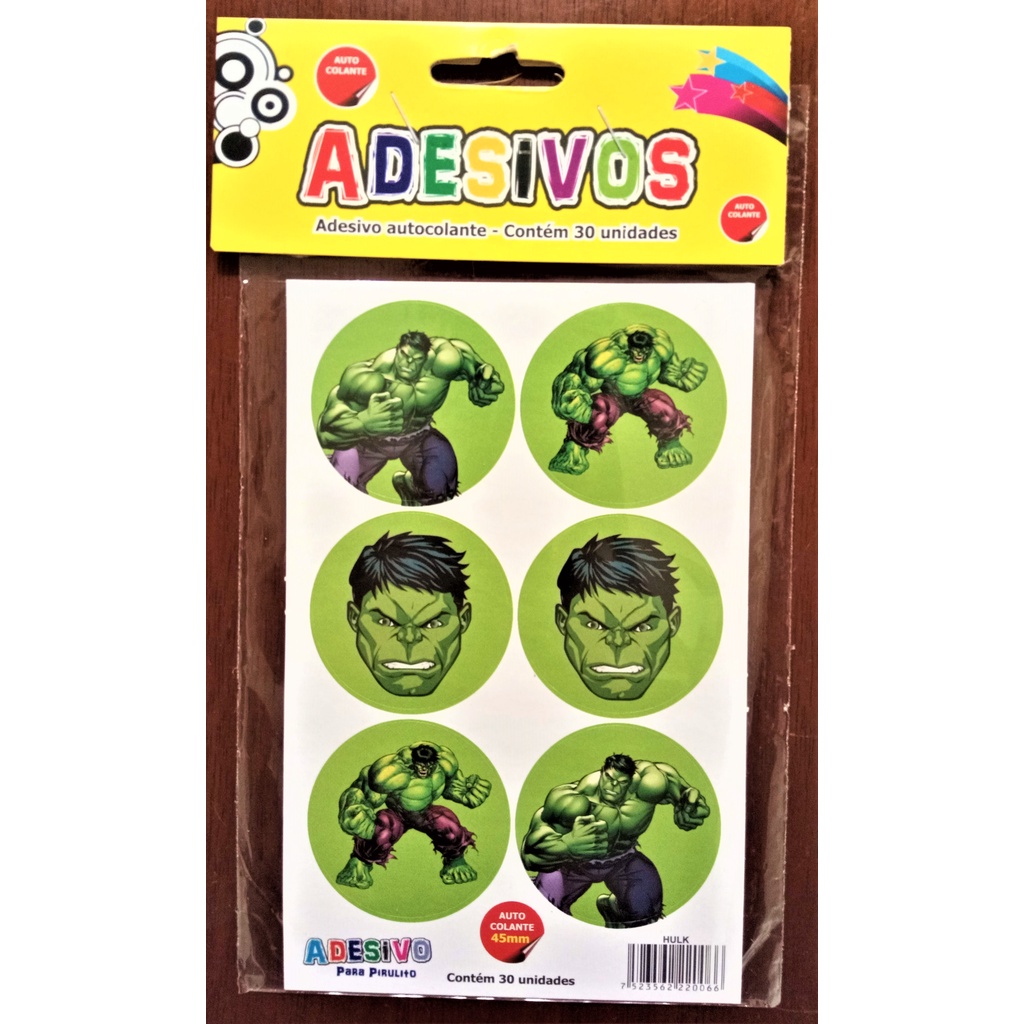 Adesivos Hulk Para Colocar Tubete Latinha Caixa Acr Lica R Tulos Shopee Brasil