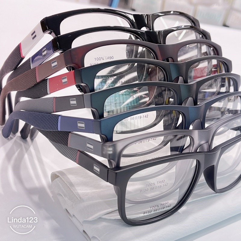 Armação De Óculos Masculino Quadrado Grosso resistente modelo ESPORTIVO 9150