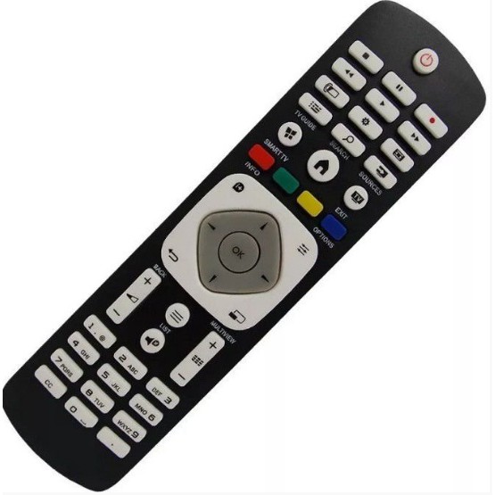 Controle Remoto para TV Philips 55PFG6519/78 42PFG6809/78 / 47PFG6809/78 / 55PFG6809/78  SKY-7048