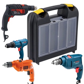 Caixa Maleta Para Ferramentas Furadeira Parafusadeira Bosch Skil  Estojos Divisor em Oferta na Shopee