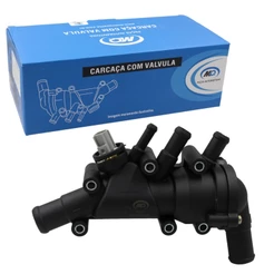 Válvula Termostática Ford Ka Fiesta 1.0 1.6 99 a 07 Zetec Rocam MQ0557 Gasolina