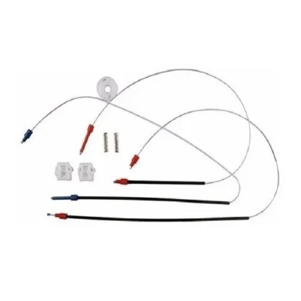 Kit Reparo Vidro Eletrico Golf 99 À 2013 Diant C/ Arrastes
