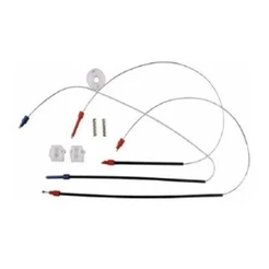 Kit Reparo Vidro Eletrico Golf 99 À 2013 Diant C/ Arrastes
