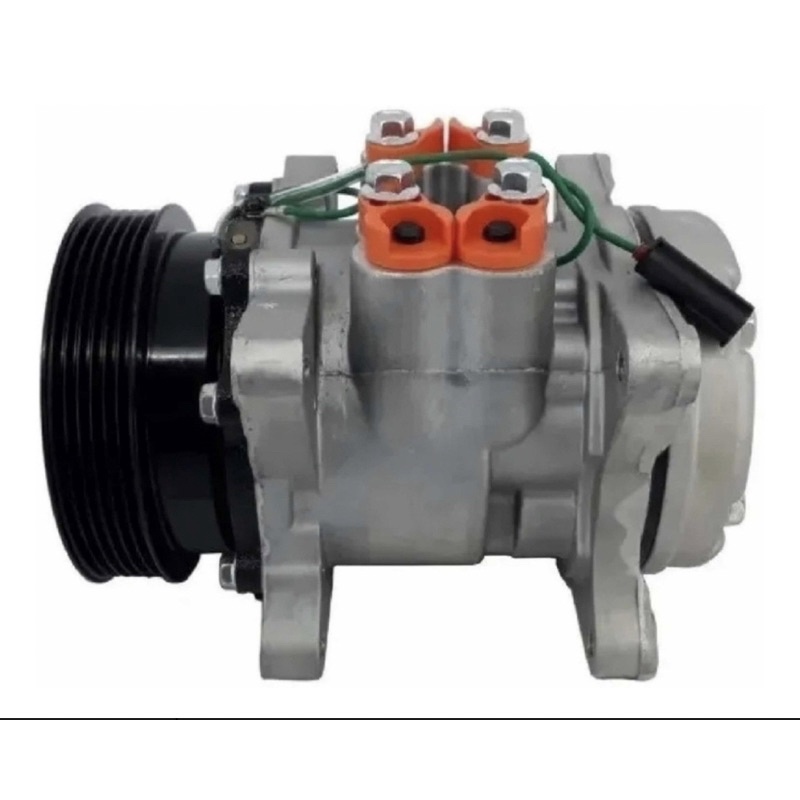 Compressor Ar Cond Santana Saveiro Gol G1 G2 Polia 6pk  Novo em Oferta na Shopee