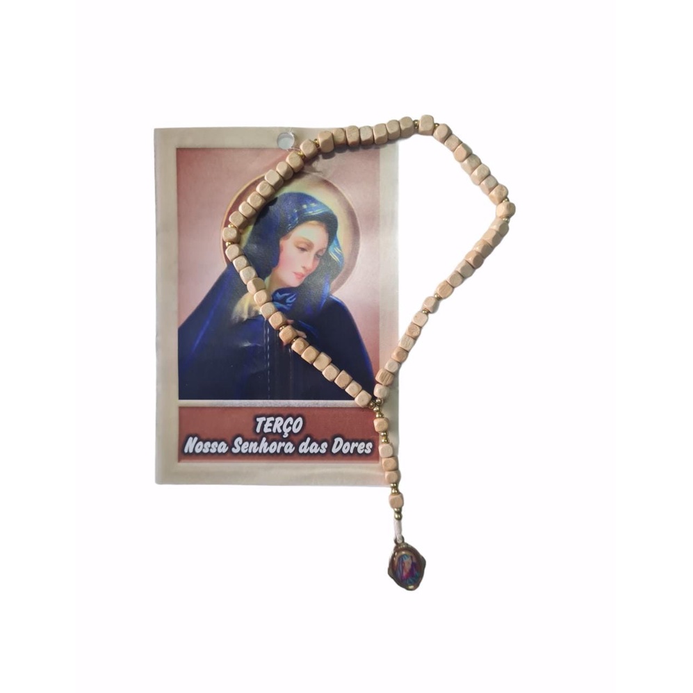 Folheto Oração com Terço Nossa Senhora das Dores