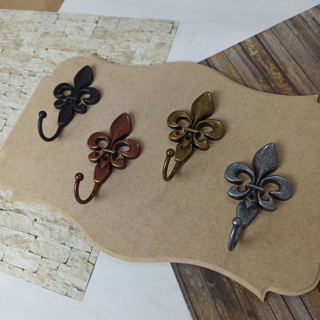 Haak Switch Gancho De Resina De Flores Pintadas, Gancho Para Ropa Colgador Decorativo Pared