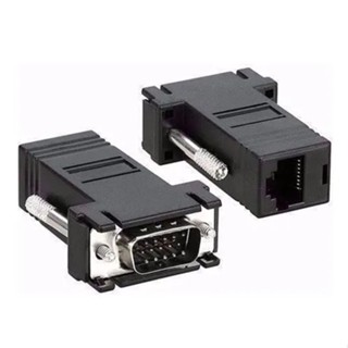 Conector Adaptador Vga Macho X Rj45 P/ Cabo De Rede 1 Unid em Oferta na Shopee