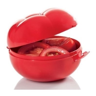 TOP Porta Tomate Original Tupperware (vermelho) | Shopee Brasil