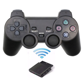 controle manete sem fio compatível play 2 play on Playstation 2 wireless 2.4。 (ps2 com fio) em Oferta na Shopee