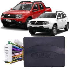 Módulo de Subida Vidro Tury PRO 4.35 DF - Renault Duster Oroch - Vidros elétricos nas 4 portas