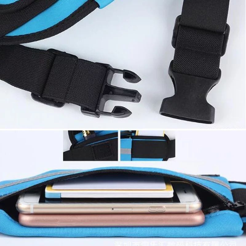 Pochete garrafa de água esportiva corrida slim impermeável porta celular caminhada corrida academia promoção