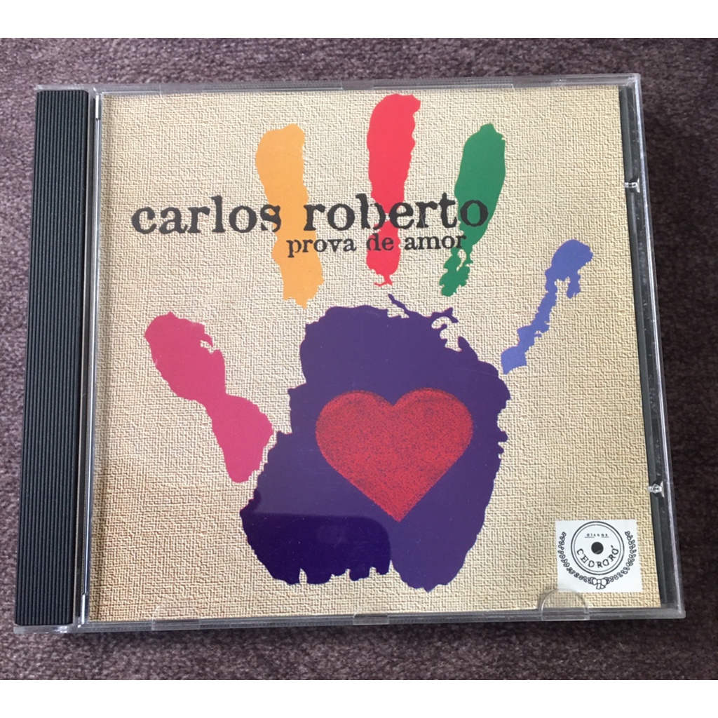 Cd Carlos Roberto - Prova De Amor - Sertanejo