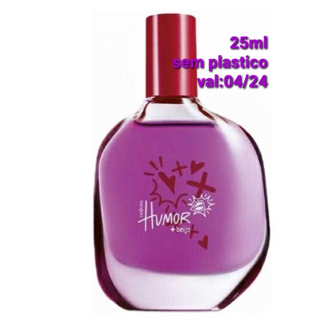 Colonia HUMOR NATURA variadas 25 75ml | Shopee Brasil