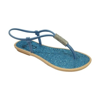 SANDÁLIA RASTEIRA COM TRASEIRA E BRILHO COLORIDA SANTA LOLLA FEMININA FEMININO SANDALIA strass BRILHO S11 TucLele