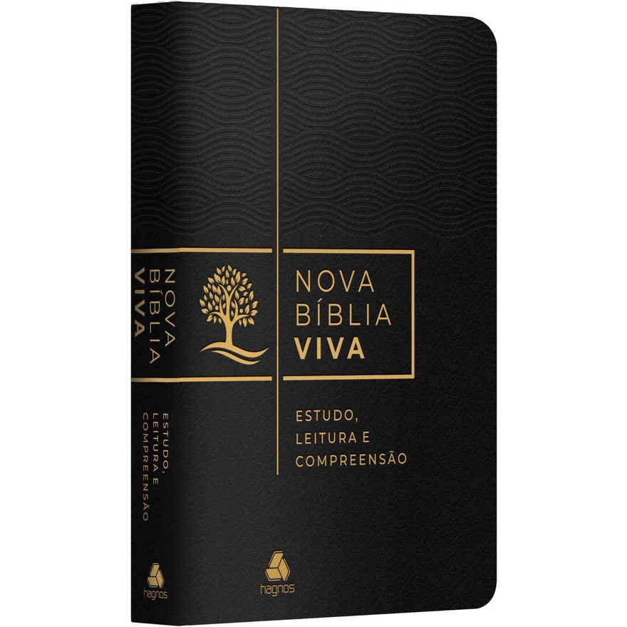Nova Bíblia Viva | Estudo, leitura e compreensão | Preto - Books & Magazines