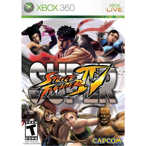 Super Street Fighter IV P/ XBOX360 (LTU/LT/JTAG/RGH)