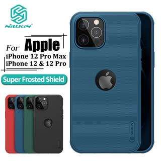 Capa Nillkin Luxury Phone Case For iPhone 12 Pro Max/Hard PC À Prova De Choque Óleo Anti-De Impressão Digital Super Frosted Shield em Oferta na Shopee