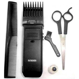 Máquina Cortar Cabelo Barbeador Recarregável Pente Regulagem