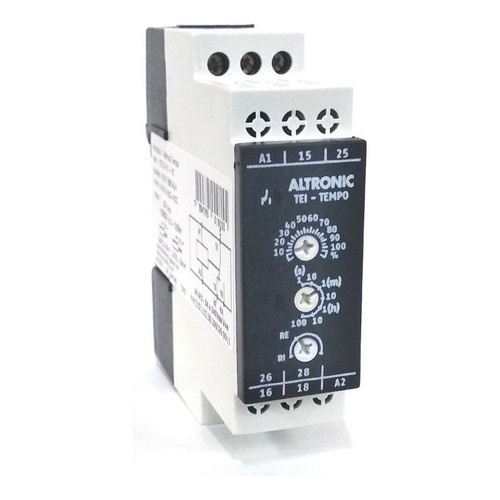 Relé Temporizador Eletrônico Multi Escala Tei-01-03 Altronic