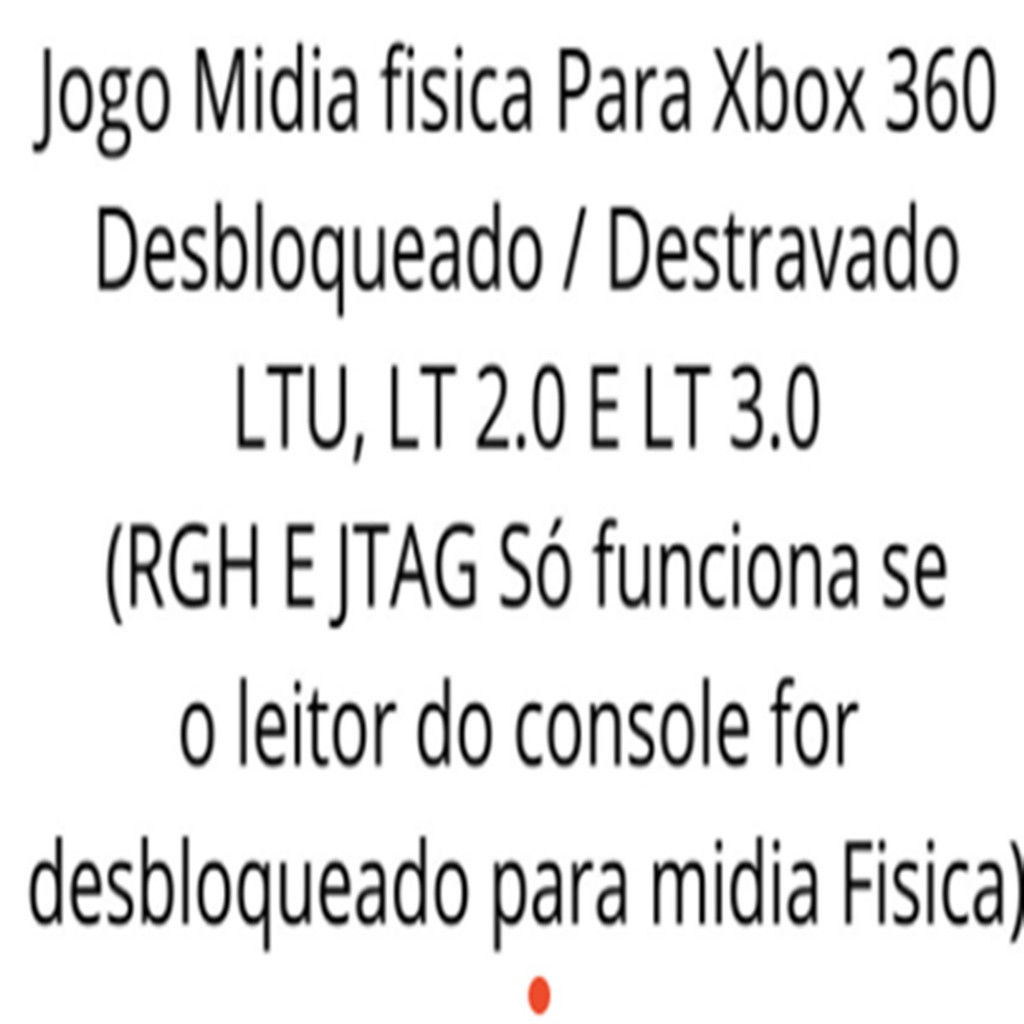 Jogos Para Xbox 360 Destravado (lt 3.0 - Ltu) Midia Fisica