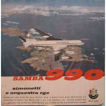 Lp Vinil Simonetti E Orquestra Rge - Samba 990