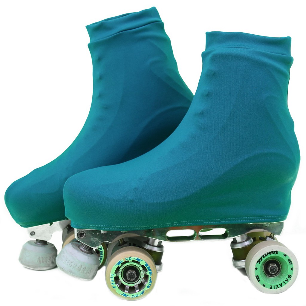 Polaina Capa Para Patins Cobre Botas Patinashow Turquesa