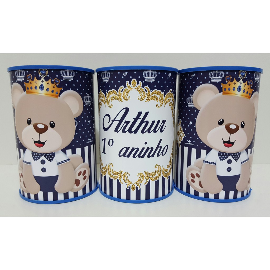 Cofrinho de Papelão Personalizado em Qualquer tema