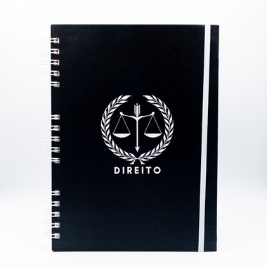 Caderno Profissão Direito/Capa Preta.
