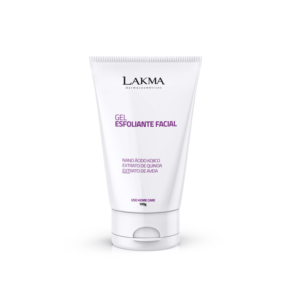 Esfoliante Facial Renovação e clareamento da pele 100g Lakma