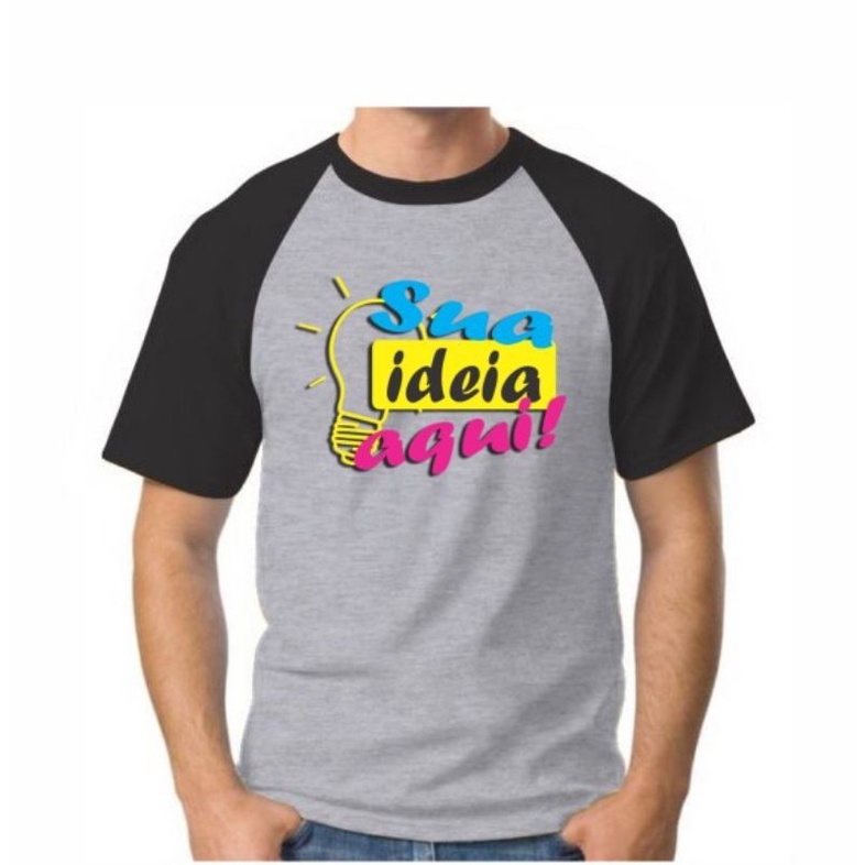 Camisa Personizada da maneira que desejar, logo, frase e muito mais. em Oferta na Shopee