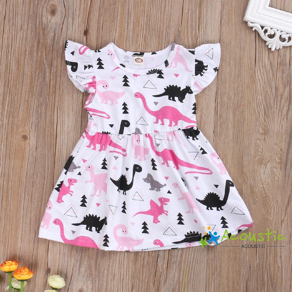 vestido infantil dinossauro