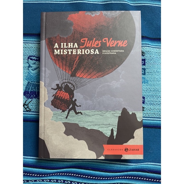 Livro A Ilha Misteriosa Jules Verne Shopee Brasil