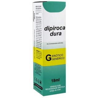 Gel Dipiroca Dura Excitante Masculino Sex Shop Produtos Er Ticos