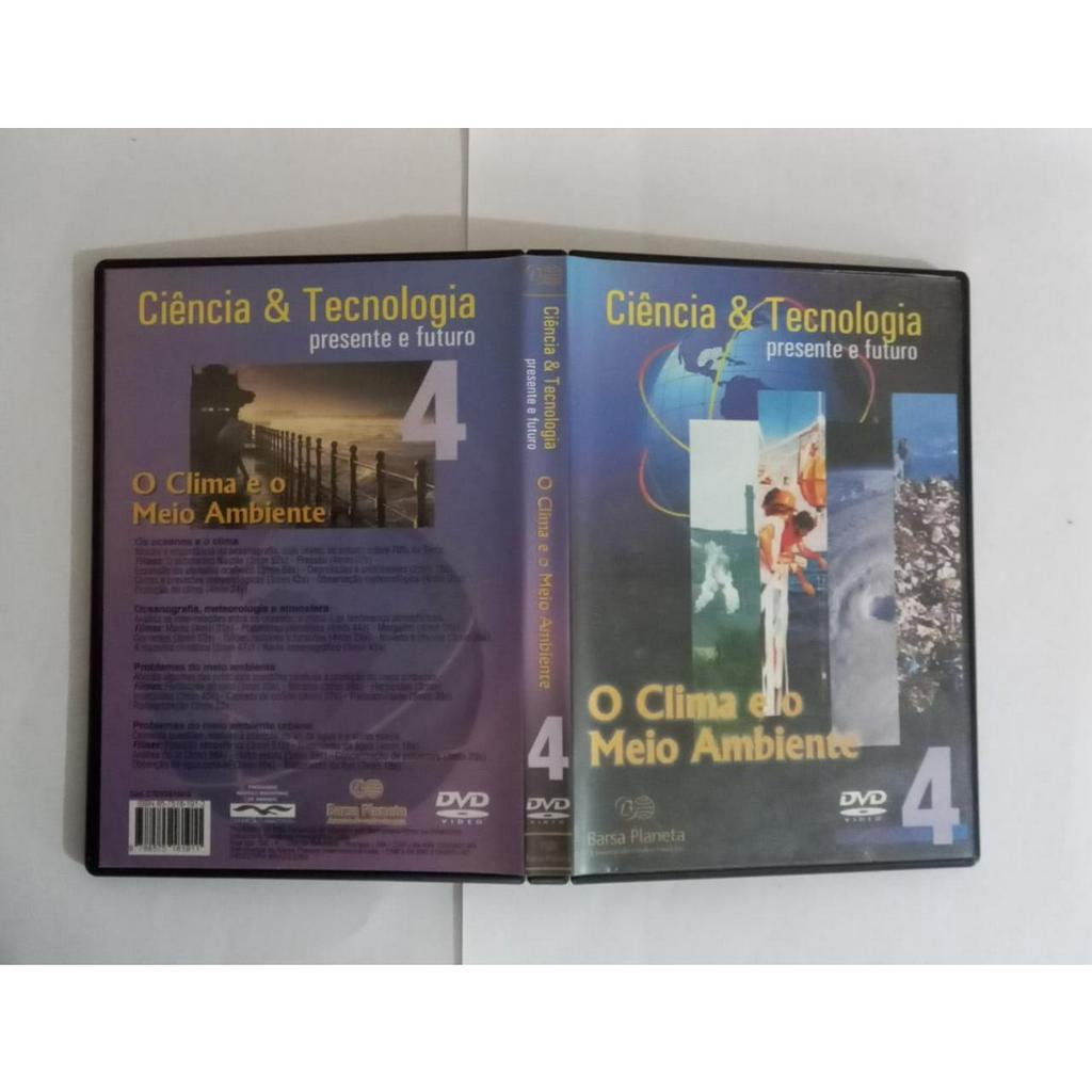 DVD Ciência & Tecnologia presente e futuro O clima e o meio ambiente 4