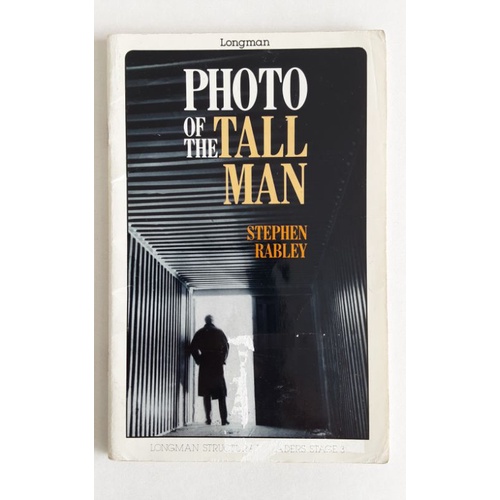 Livro Photo Of The Tall Man - Stephen Rabley - ed. inglês de 1992