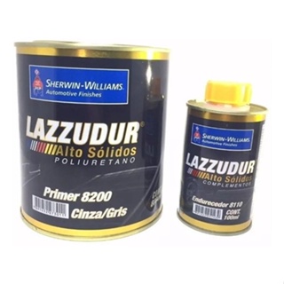Primer Automotivo Pu Cinza/gris 8200 Lazzuril Alto Solido em Oferta na Shopee