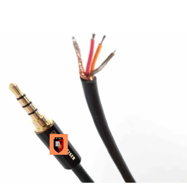 Cabo Headset Gamer Reparo 1 Plug P3 P2 4 Vias Celular