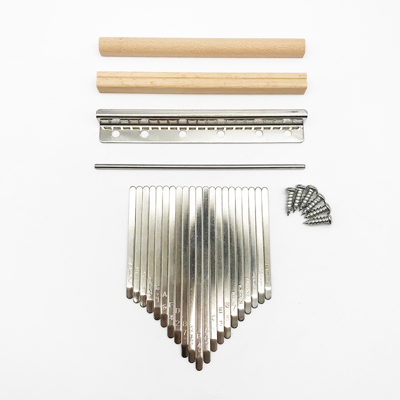 Para Kalimba Polegar Ponte De Piano Sela Conjunto Chaves 8 17 Conjunto Chaves 21 Kit Diy Peças De Reposição